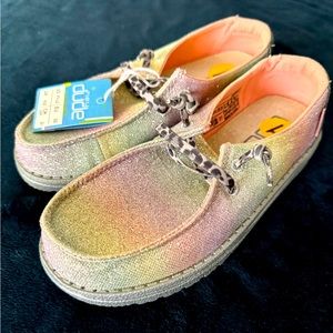 Brand new Hey Dude girls shoes